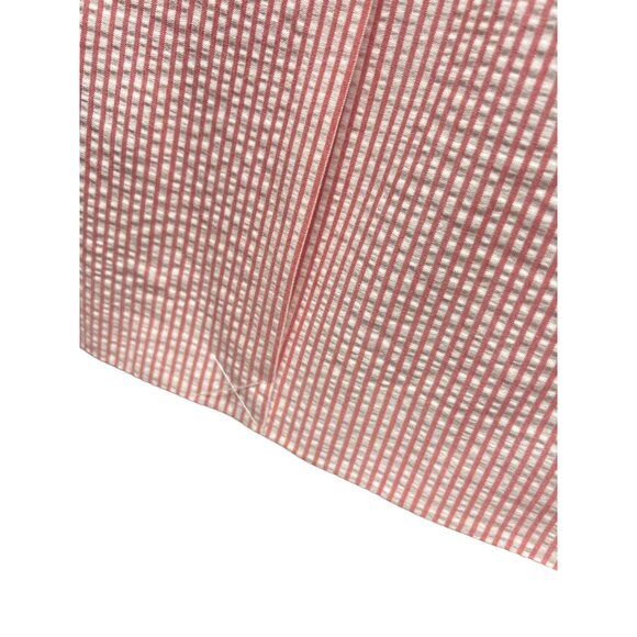 Chaps NWOT Pink & White Striped Seersucker Blazer - Picture 7 of 7